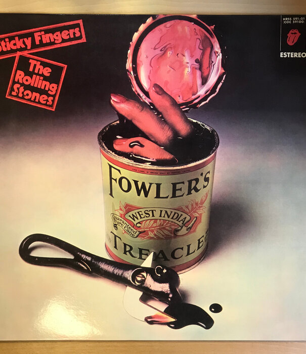Rolling Stones - Sticky Fingers (SPAIN RE) - HRSS 591 01 - Vinyl LP (USED)