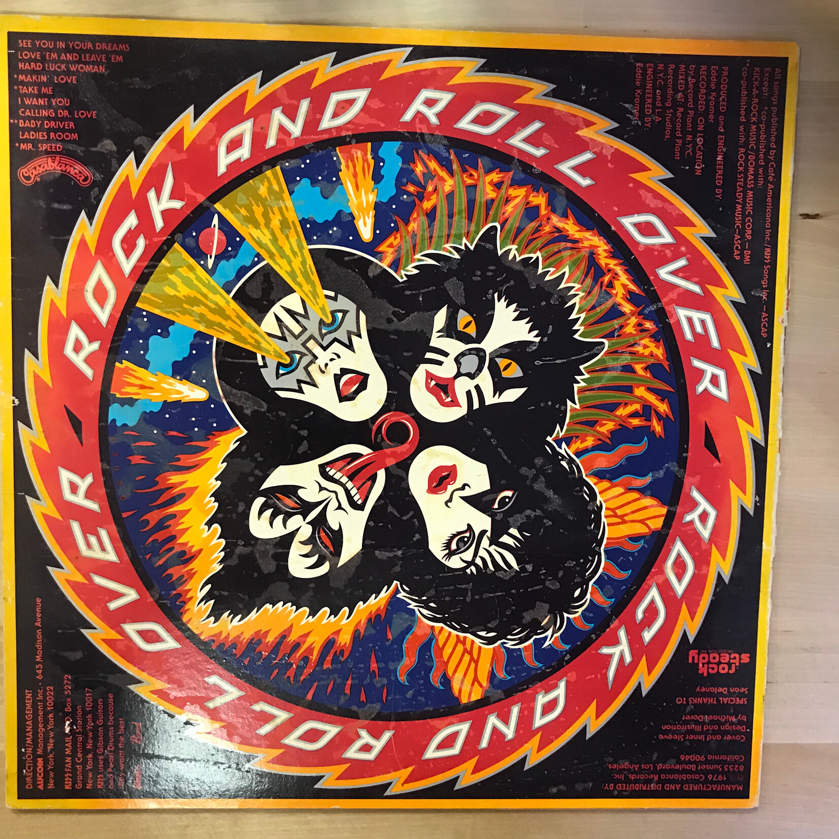 KISS - Rock And Roll Over - NBLP7037 - Vinyl LP (USED)