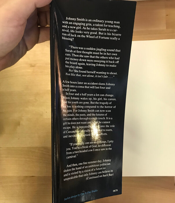 Stephen King - The Dead Zone - Hardback (USED)