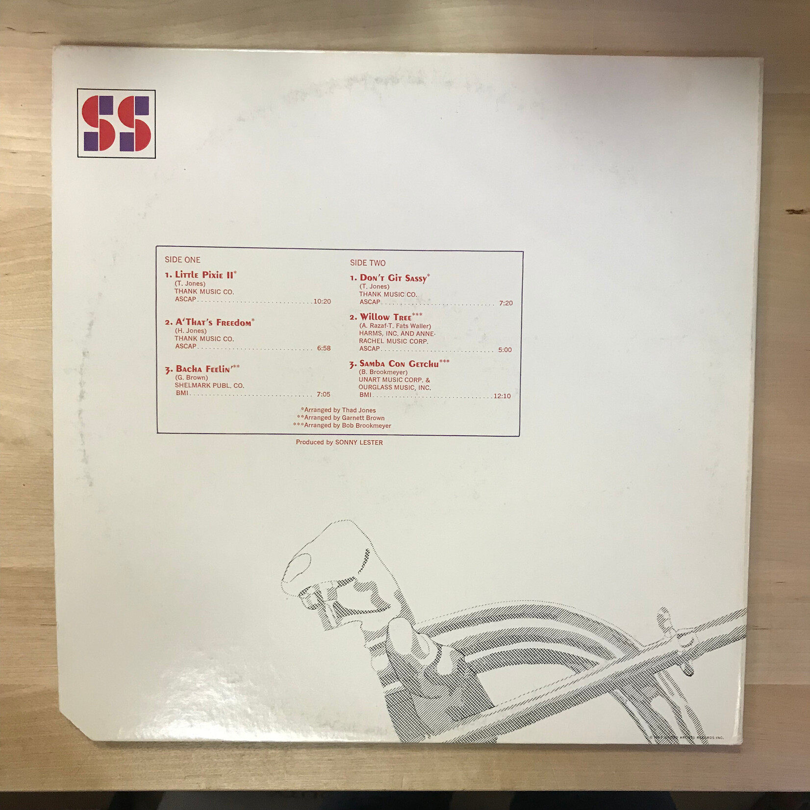 Thad Jones, Mel Lewis - Live At The Village Vanguard - SS 18016 - Vinyl LP (USED)