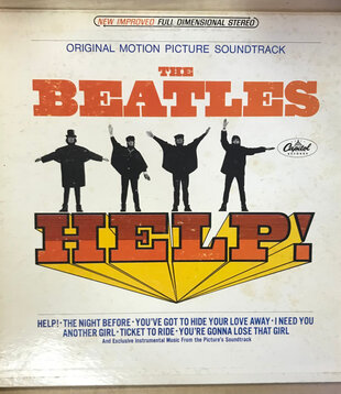 Beatles - Help! Original Soundtrack (1971 RE) - SMAS 2386 - Vinyl LP (USED)