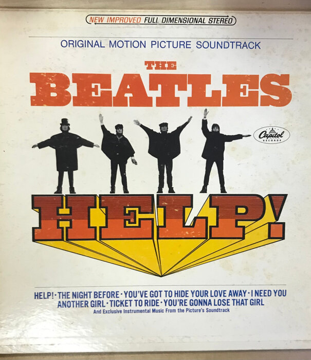 Beatles - Help! Original Soundtrack (1971 RE) - SMAS 2386 - Vinyl LP (USED)