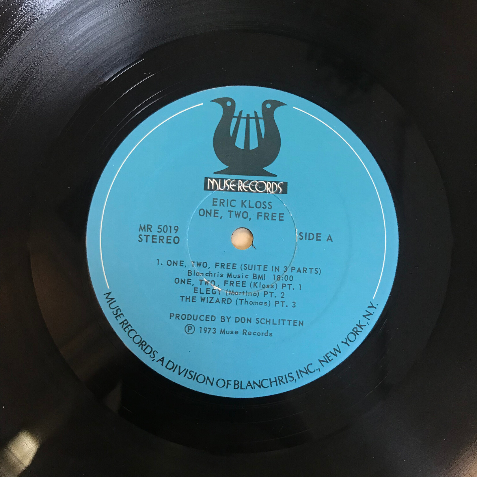 Eric Kloss - One, Two, Three - MR5019 - Vinyl LP (USED)
