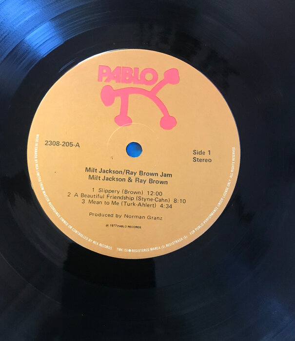 Milt Jackson & Ray Brown – Montreux ‘77 - 2308 205 - Vinyl LP (USED)