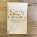 M. Merleau-Ponty - Phenomenology Of Perception - Paperback (USED)