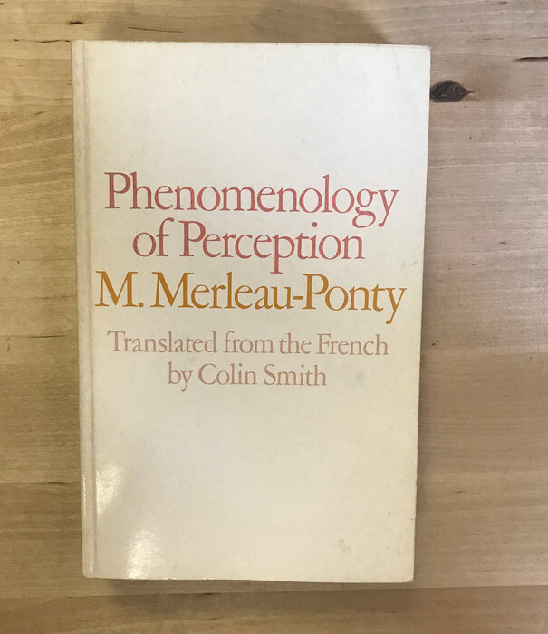 M. Merleau-Ponty - Phenomenology Of Perception - Paperback (USED)