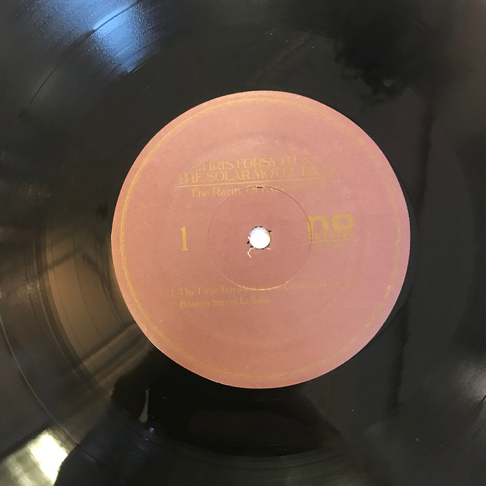 Chris Forsyth & The Solar Motel Band – The Rarity Of Experience - NOQ049 1 - Vinyl LP (USED)
