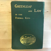Allen C. Clarke - Greenleaf And Law In The Federal City - Hardback (USED)