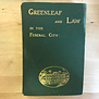 Allen C. Clarke - Greenleaf And Law In The Federal City - Hardback (USED)