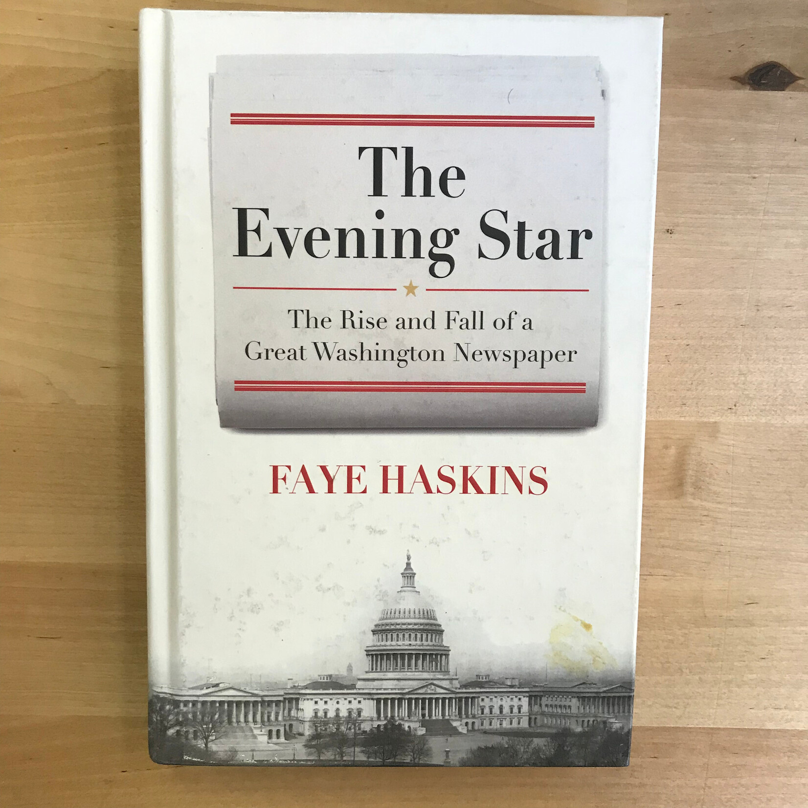 Faye Haskins - The Evening Star - Hardback (USED)