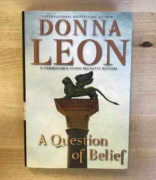 Donna Leon - A Question Of Belief - Hardback (USED)