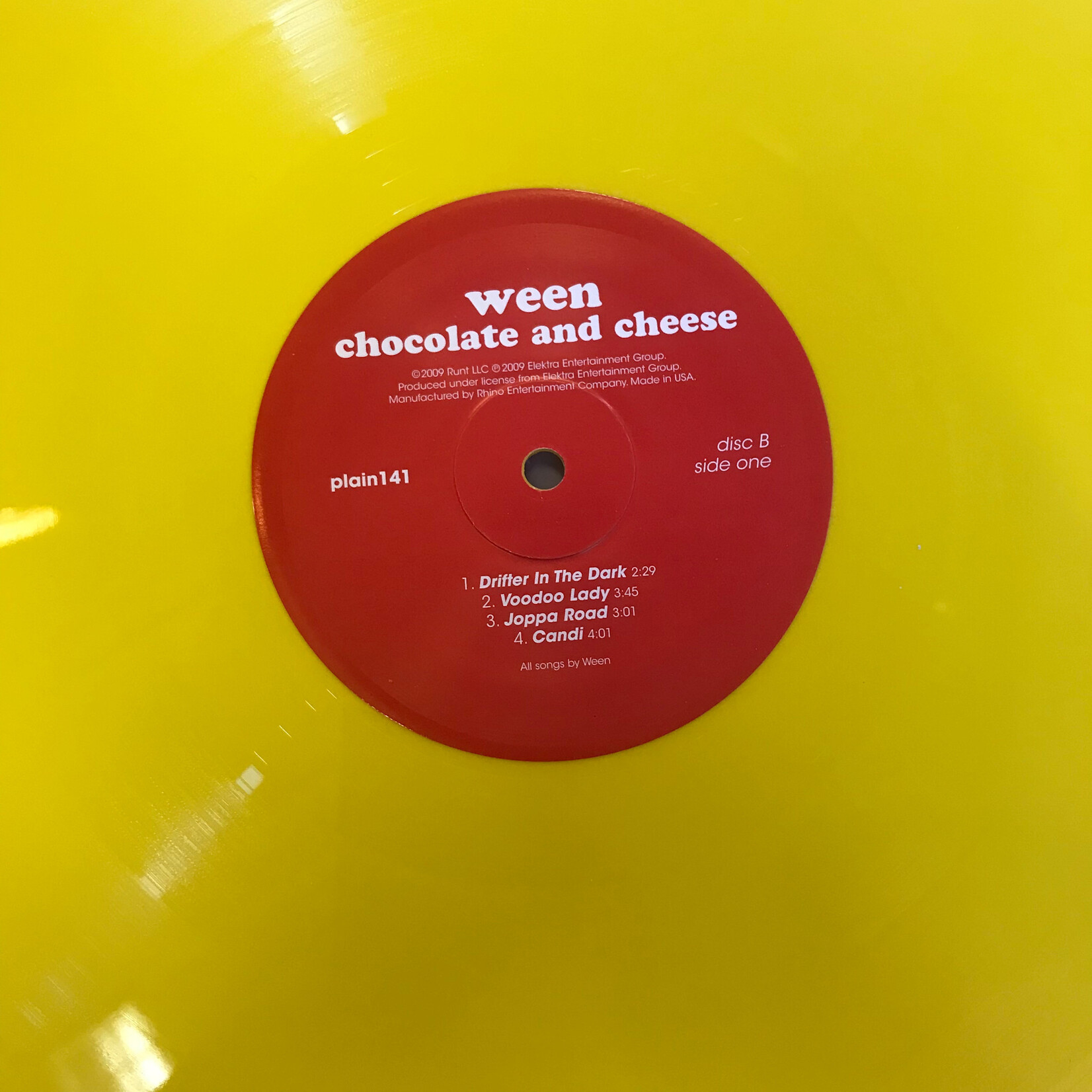 Ween - Chocolate & Cheese (2016 COCOA & CHEDDAR) - plain141 - Vinyl LP (USED)