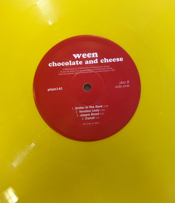 Ween - Chocolate & Cheese (2016 COCOA & CHEDDAR) - plain141 - Vinyl LP (USED)