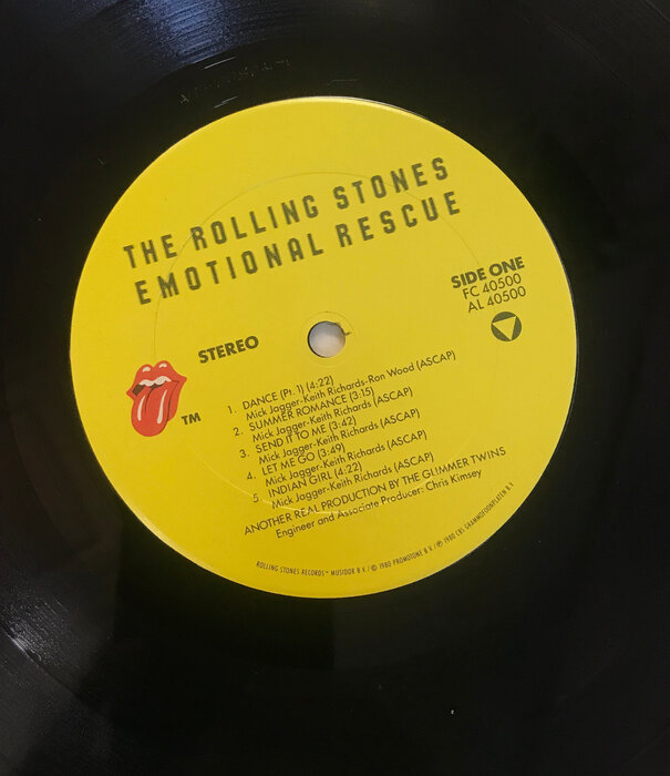 Rolling Stones - Emotional Rescue (1986 REISSUE) - FC 40500 - Vinyl LP (USED)