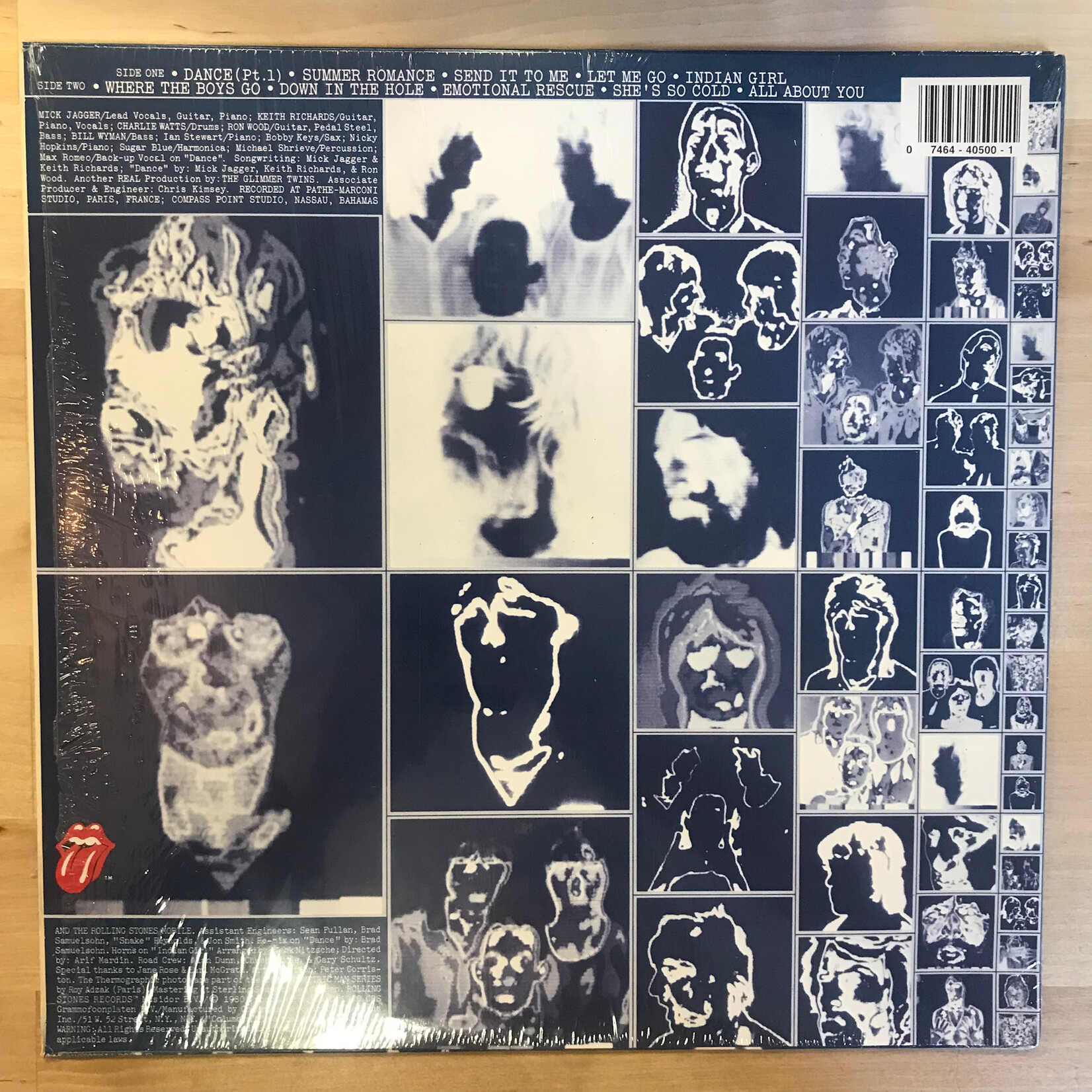 Rolling Stones - Emotional Rescue (1986 REISSUE) - FC 40500 - Vinyl LP (USED)