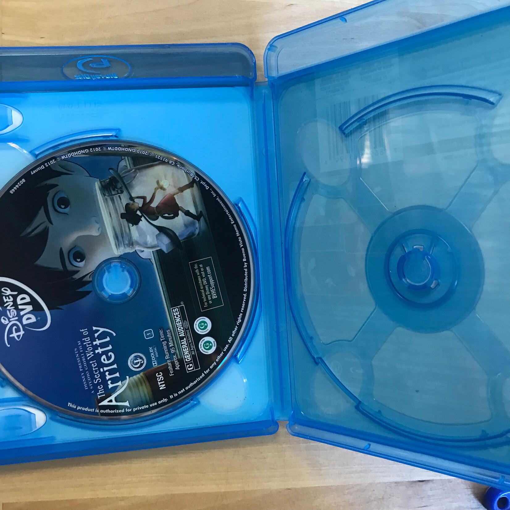 Studio Ghibli - The Secret World of Arrietty - DVD (USED - NO BLU RAY)