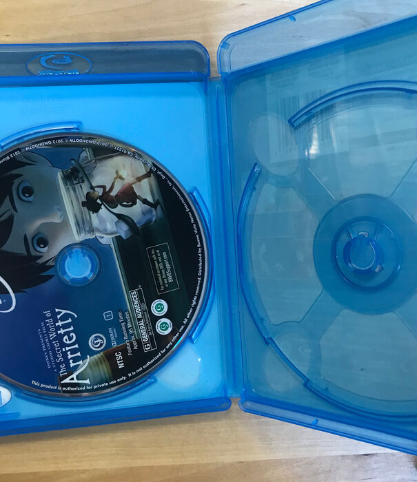 Studio Ghibli - The Secret World of Arrietty - DVD (USED - NO BLU RAY)