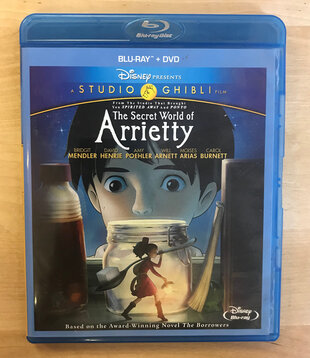 Studio Ghibli - The Secret World of Arrietty - DVD (USED - NO BLU RAY)