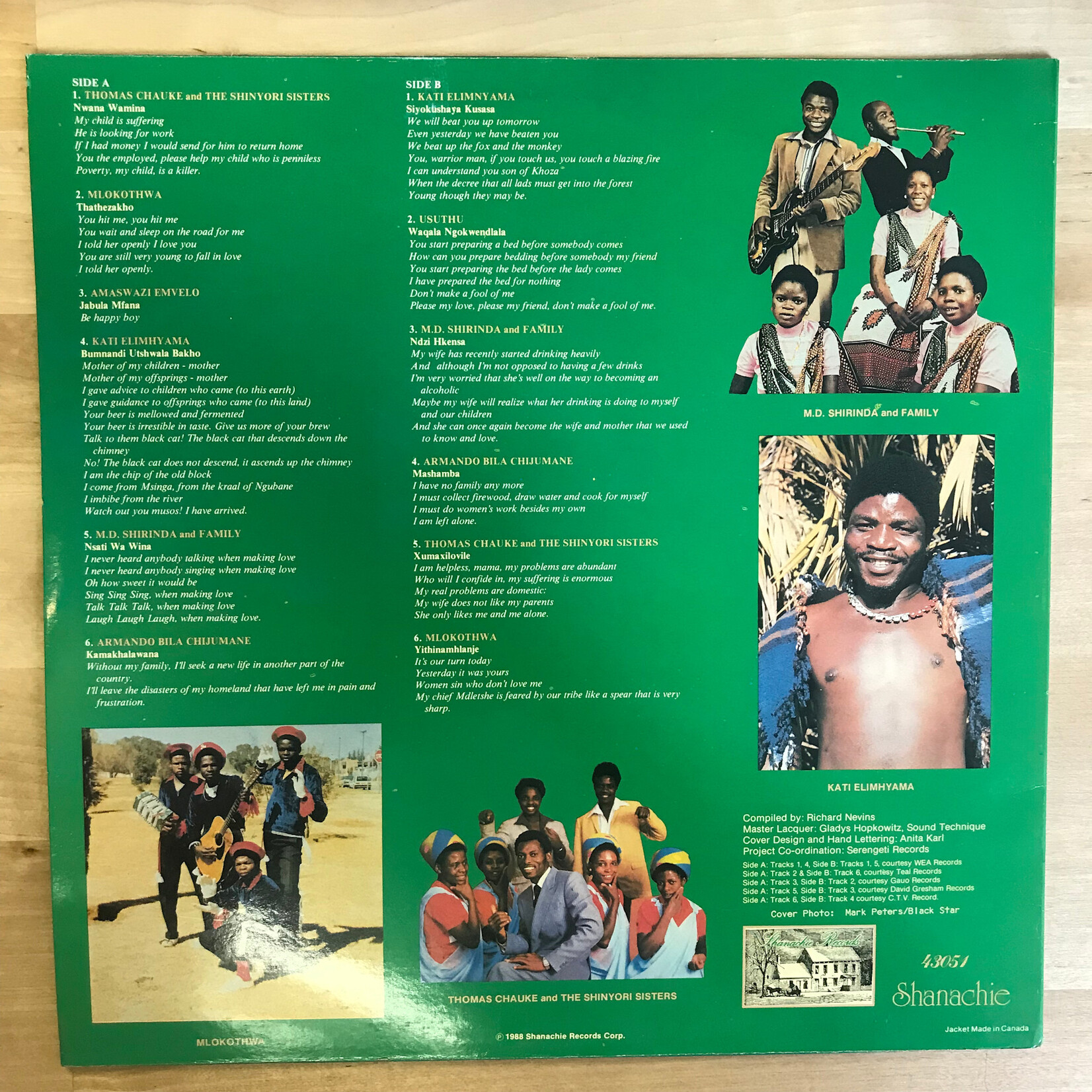 Various - The Heartbeat Of Soweto - 43051 - Vinyl LP (USED)