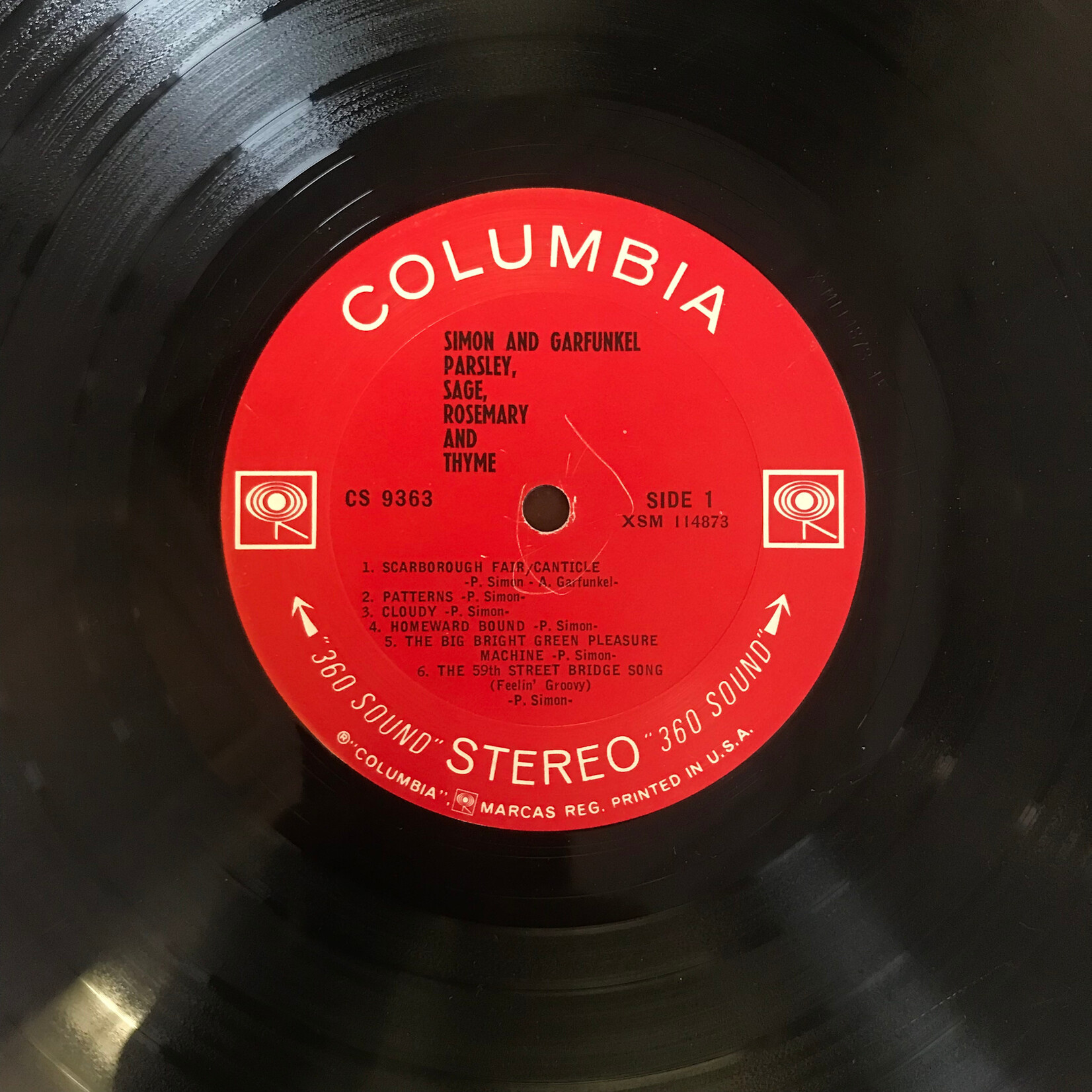 Simon & Garfunkel - Parsley, Sage, Rosemary and Thyme - CS9363 - Vinyl LP (USED)
