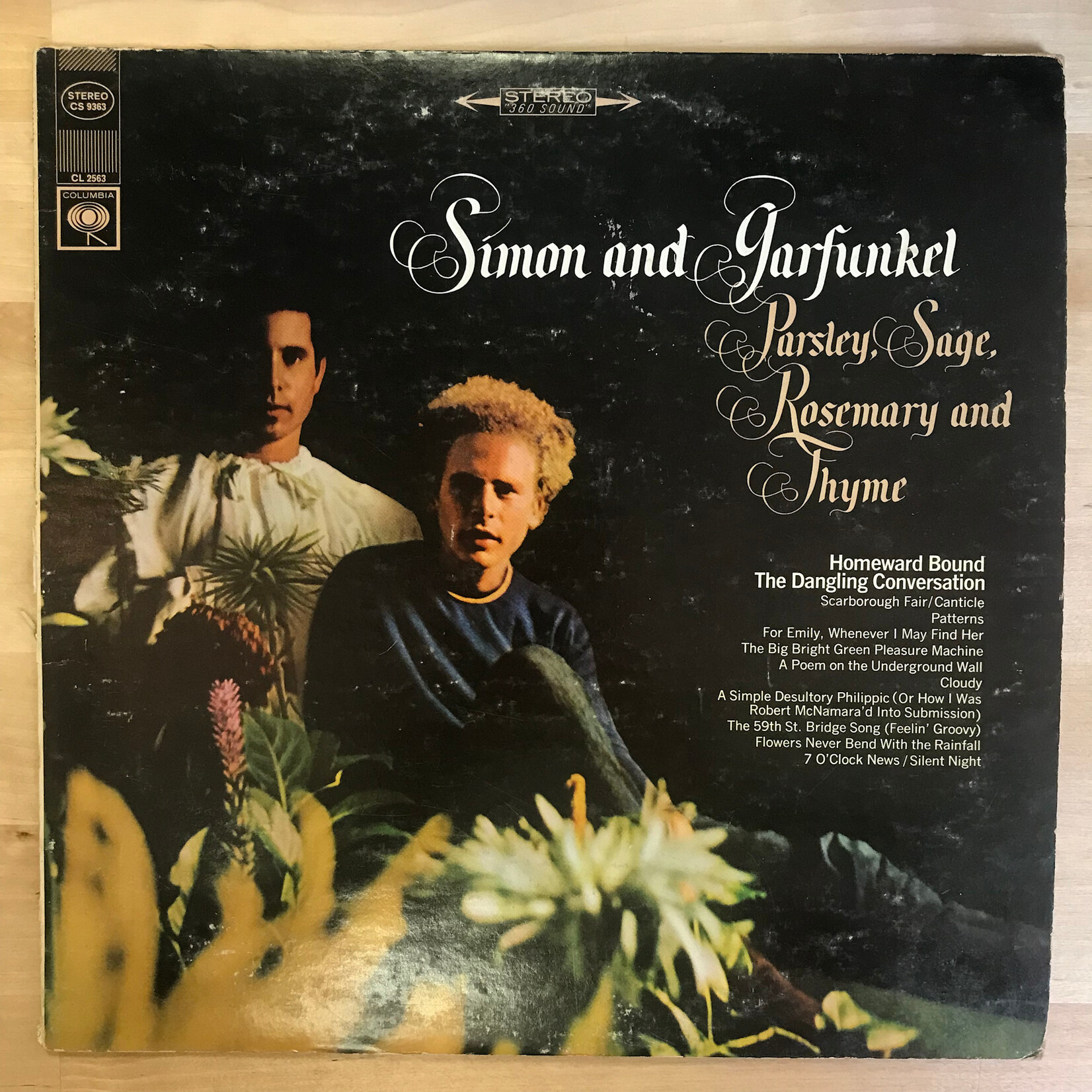 Simon & Garfunkel - Parsley, Sage, Rosemary and Thyme - CS9363 - Vinyl LP (USED)