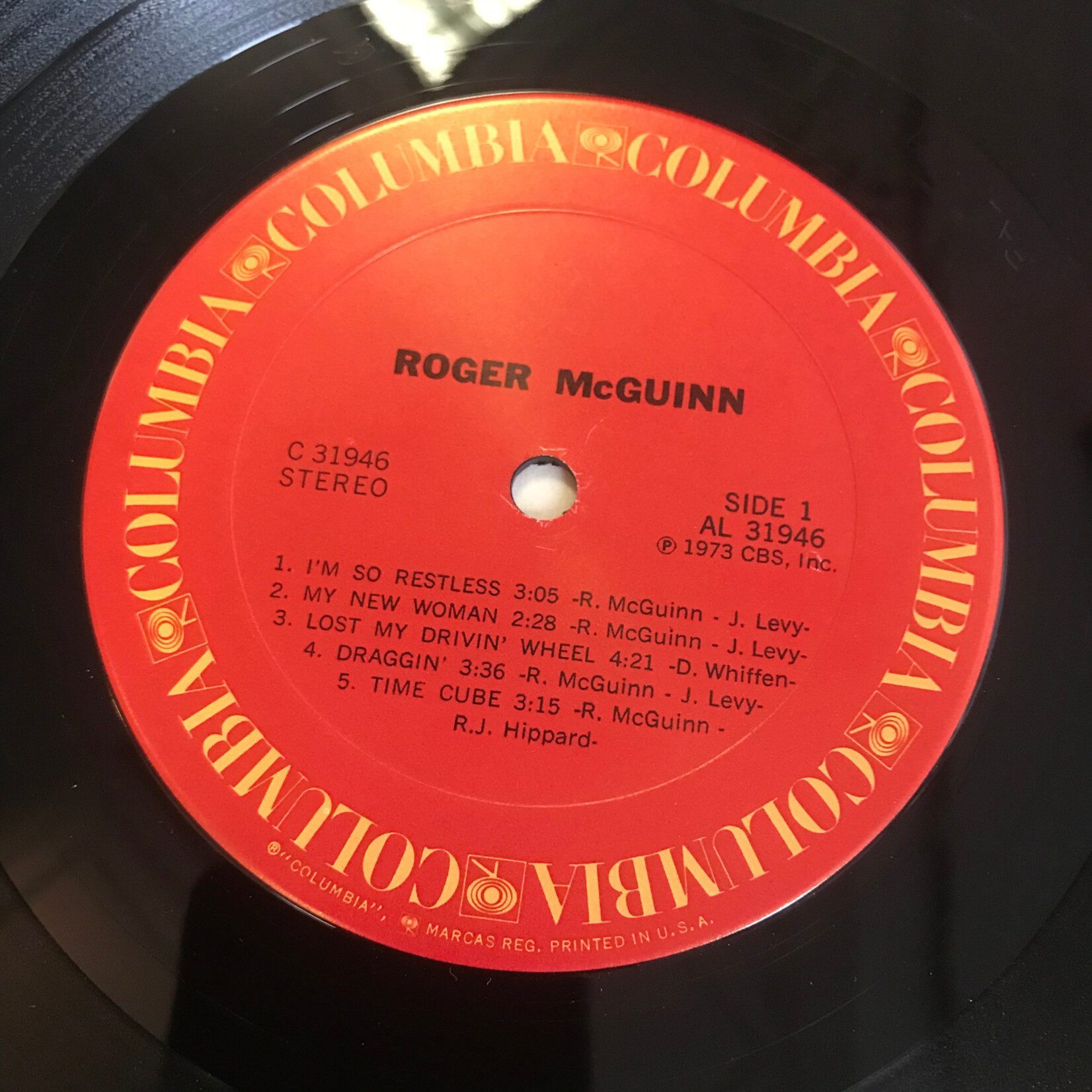Roger McGuinn - Roger McGuinn - C 31946 - Vinyl LP (USED)
