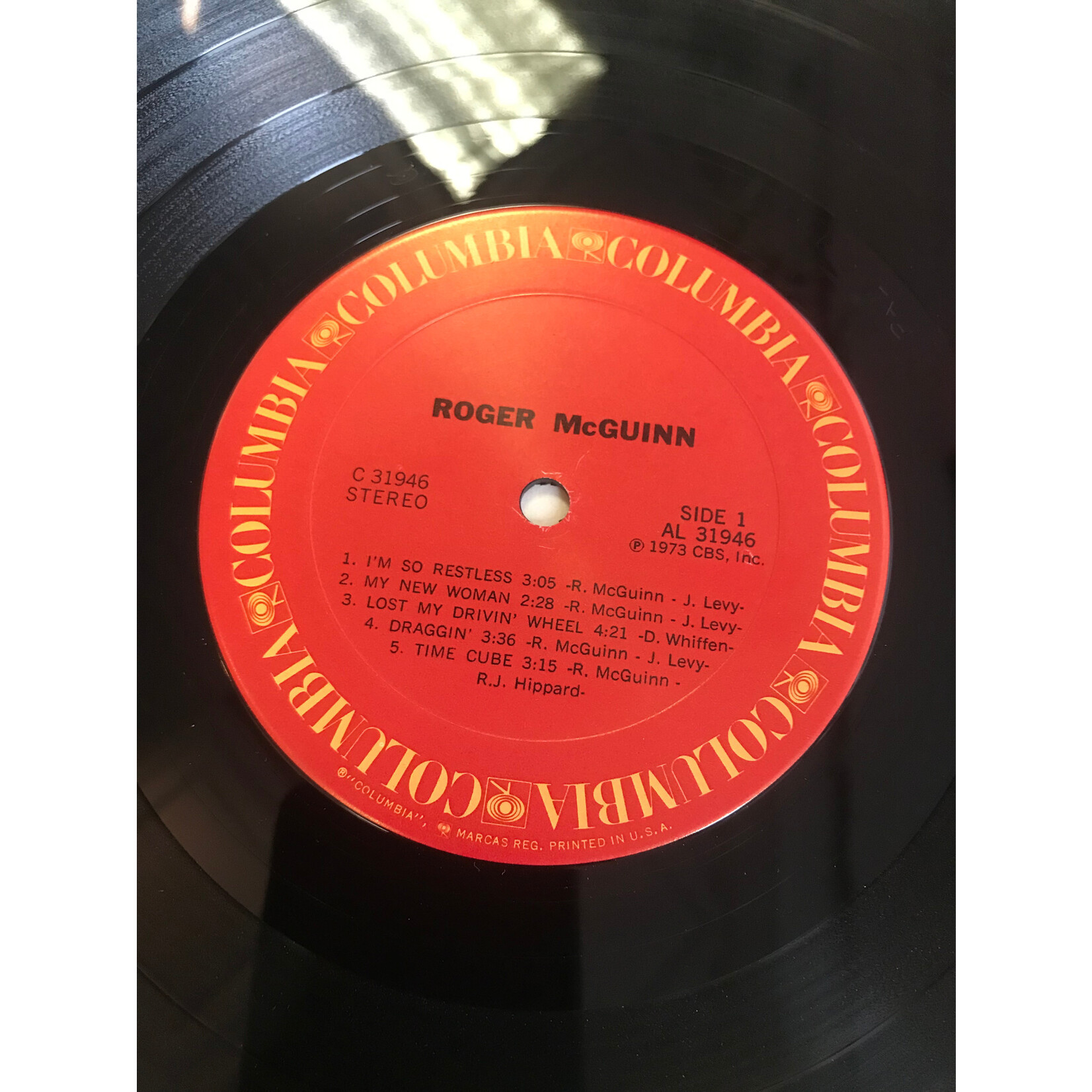 Roger McGuinn - Roger McGuinn - C 31946 - Vinyl LP (USED)