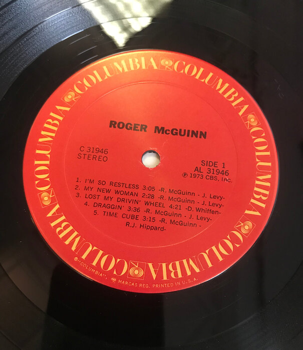 Roger McGuinn - Roger McGuinn - C 31946 - Vinyl LP (USED)