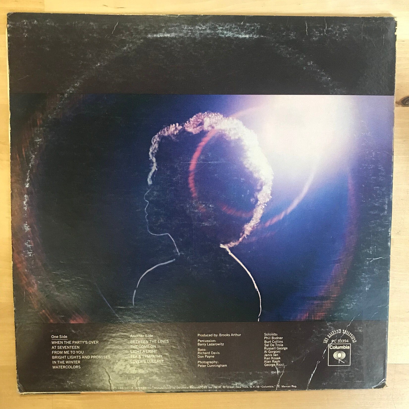 Janis Ian - Between The Lines - PC 33394 - Vinyl LP (USED)