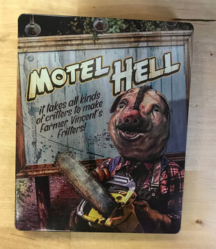 Motel Hell (Steelbook) - Ultra 4k HD / Blu-Ray (USED)