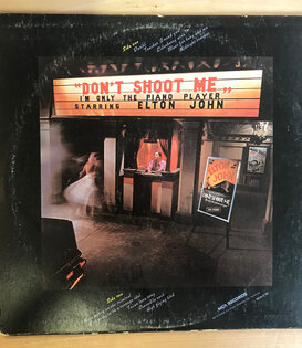Elton John - Don't Shoot Me, I'm Only The Piano Player - MCA 2100 - Vinyl LP (USED)