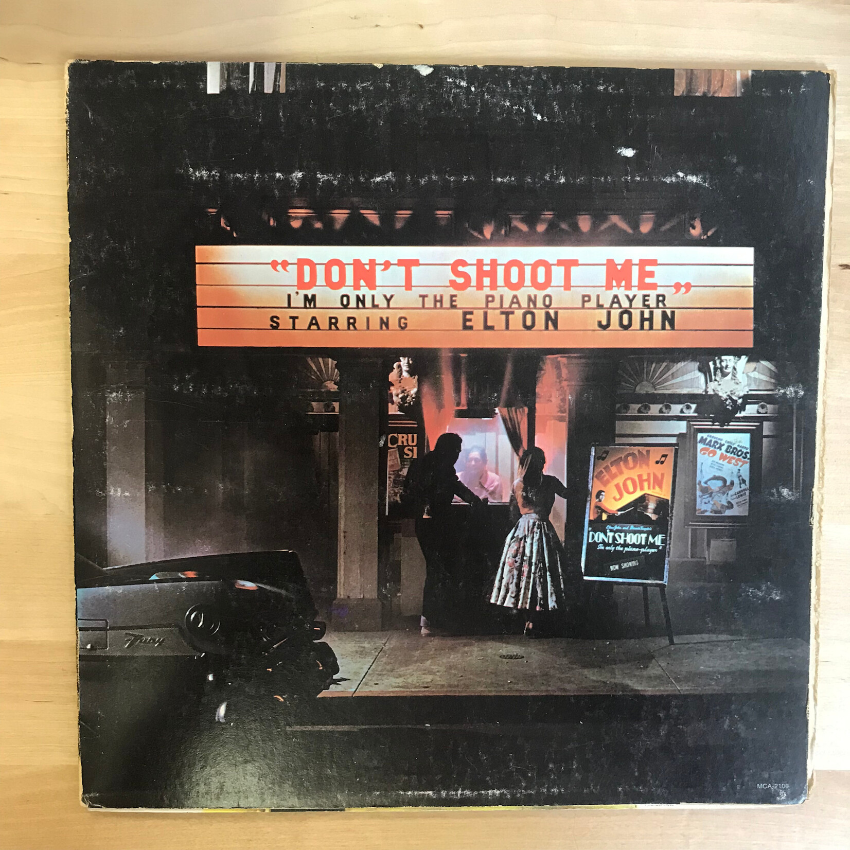 Elton John - Don't Shoot Me, I'm Only The Piano Player - MCA 2100 - Vinyl LP (USED)