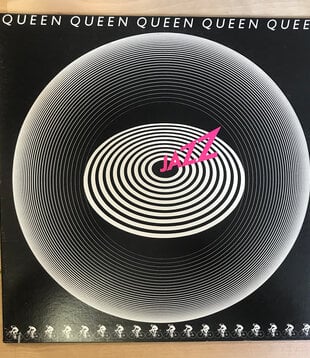 Queen - Jazz (w/ Poster) - 6E 166 - Vinyl LP (USED)