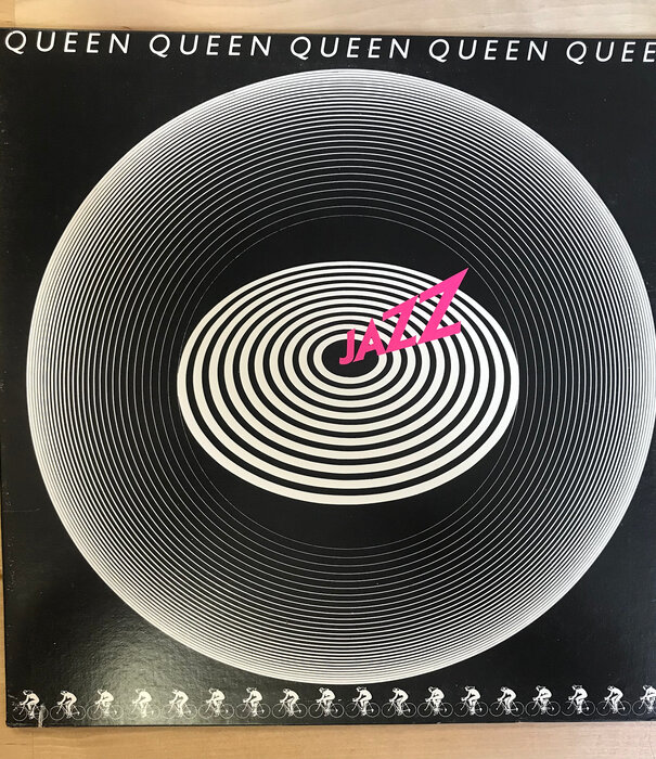 Queen - Jazz (w/ Poster) - 6E 166 - Vinyl LP (USED)