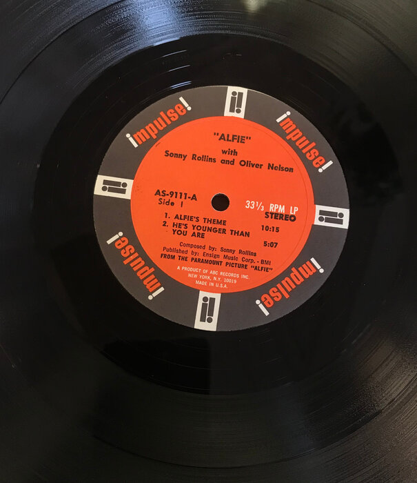 Sonny Rollins - Alfie - A9111 - Vinyl LP (USED)