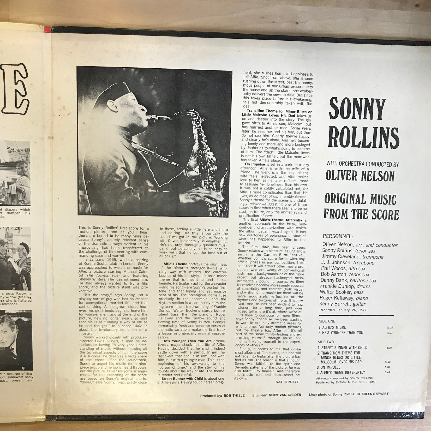 Sonny Rollins - Alfie - A9111 - Vinyl LP (USED)