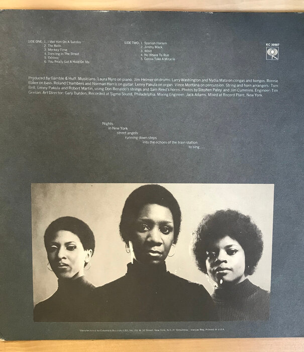 Laura Nyro and Labelle - Gonna Take A Miracle - KC 30987 - Vinyl LP (USED)