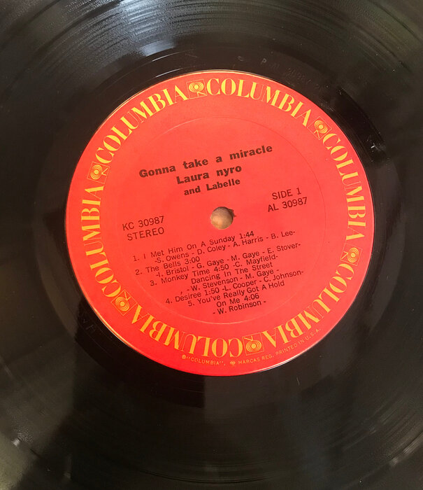 Laura Nyro and Labelle - Gonna Take A Miracle - KC 30987 - Vinyl LP (USED)