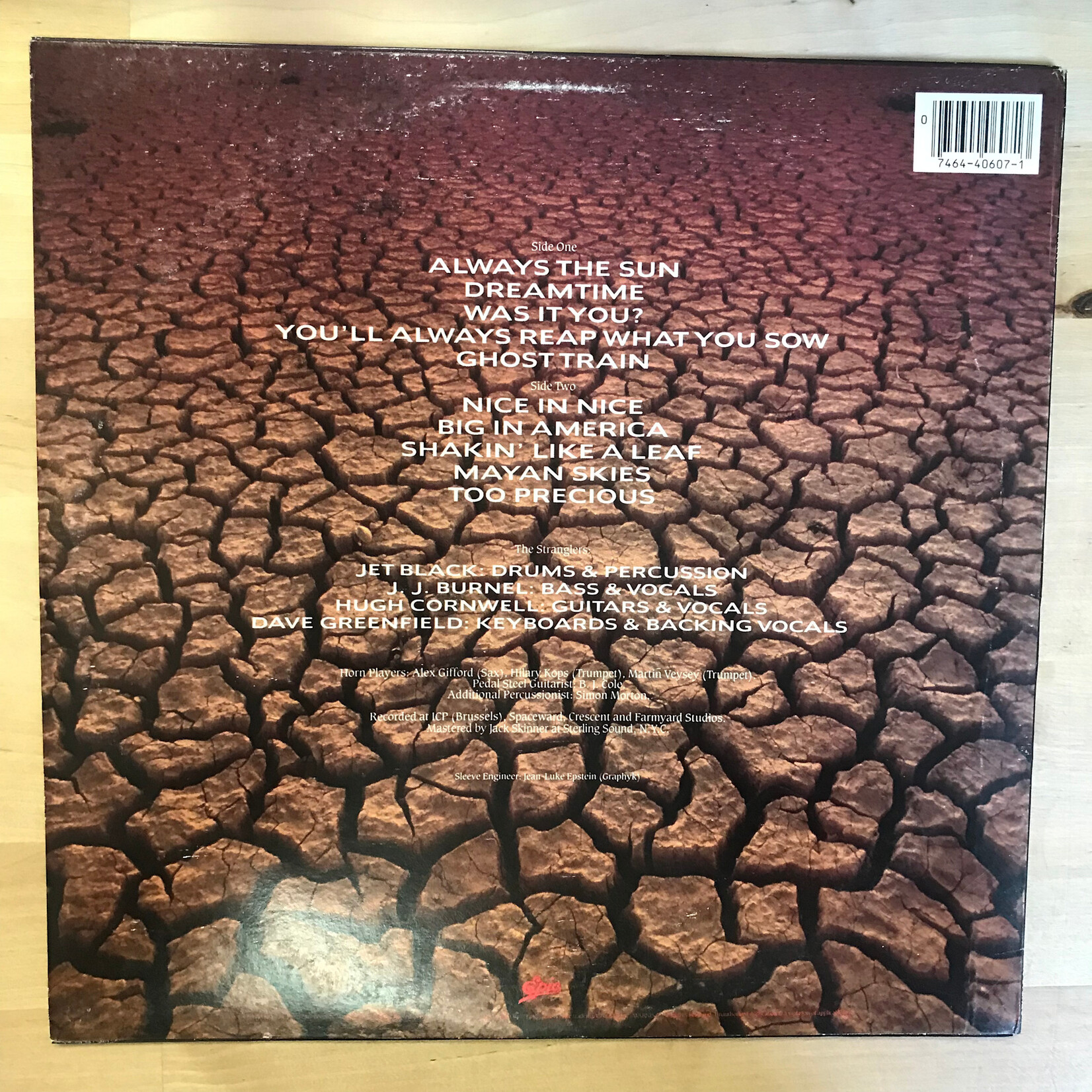 Stranglers - Dreamtime - E 40607 - Vinyl LP (USED)