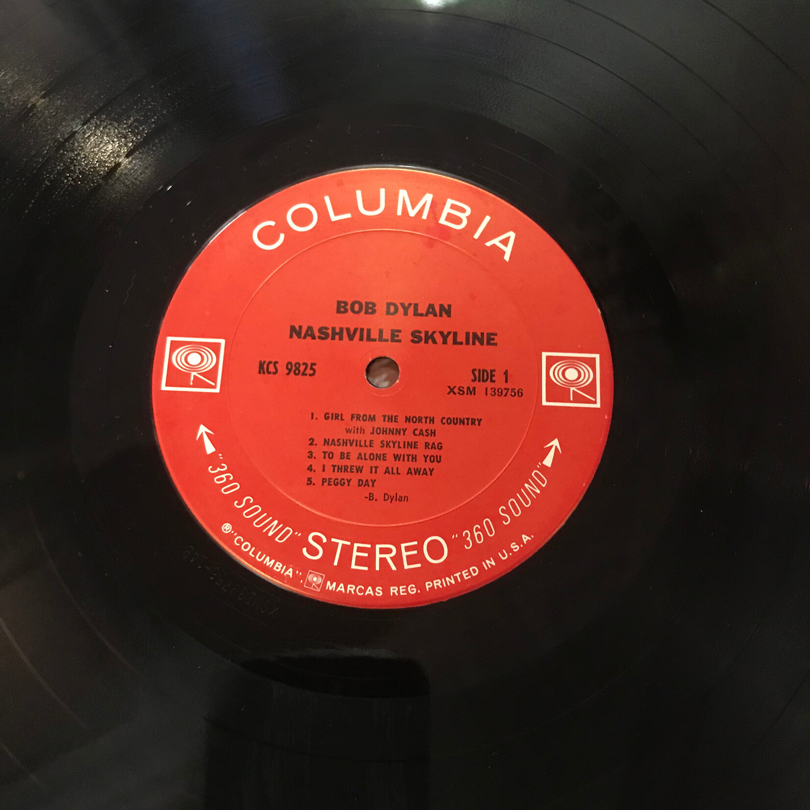 Bob Dylan - Nashville Skyline - KCS 9825 - Vinyl LP (USED)