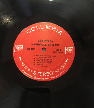 Bob Dylan - Nashville Skyline - KCS 9825 - Vinyl LP (USED)