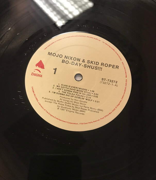 Mojo Nixon & Skid Roper - Bo Day Shus!!! - ST73272 - Vinyl LP (USED)