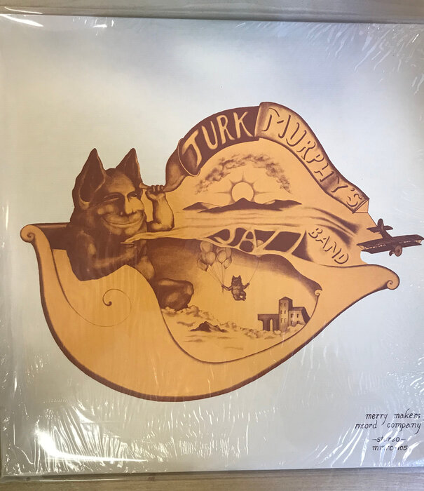 Turk Murphy - Turk Murphy's San Francisco Jazz Band (BLUE) - MMRC 105 - Vinyl LP (USED)