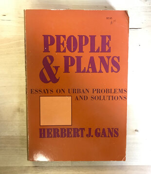 Herbert J. Gans - People & Plans - Paperback (USED)