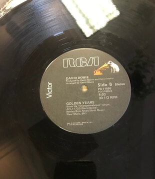 David Bowie - John I’m Only Dancing / Golden Years - PD11886 - Vinyl 12-Inch Single (USED)