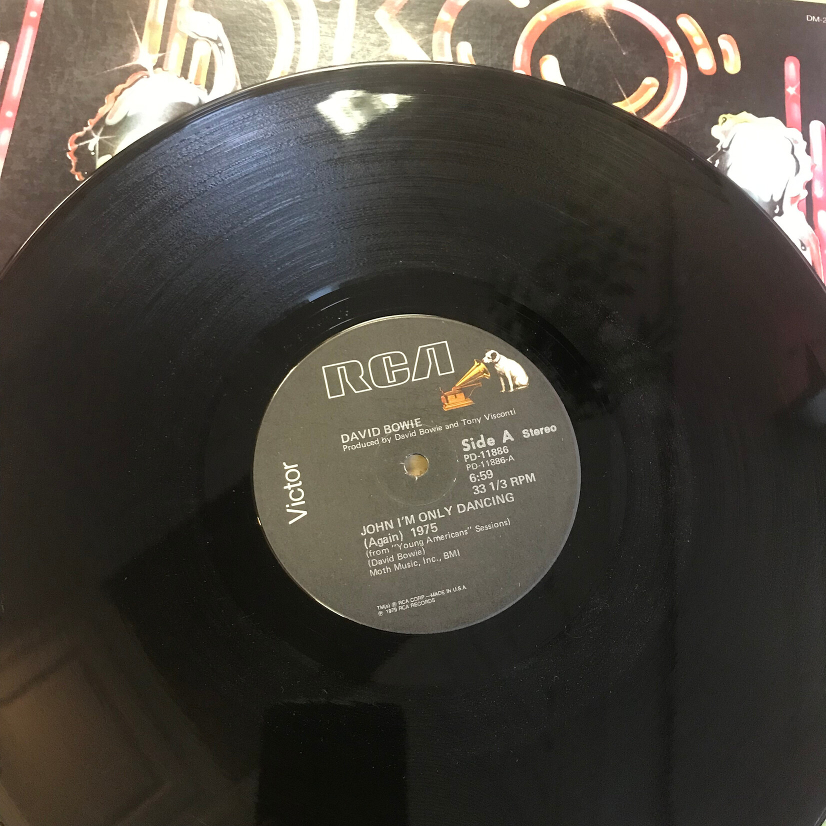 David Bowie - John I’m Only Dancing / Golden Years - PD11886 - Vinyl 12-Inch Single (USED)
