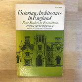 John Summerson - Victorian Architecture In England - Paperback (USED)