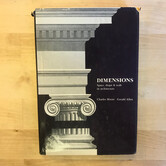 Charles Moore, Gerald Allen - Dimensions - Hardback (USED)