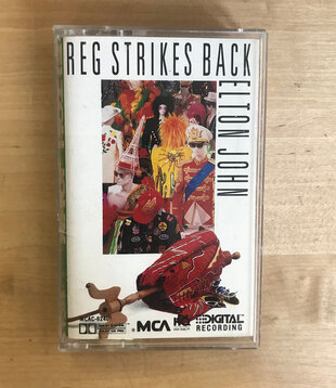 Elton John - Reg Strikes Back - Cassette (USED)