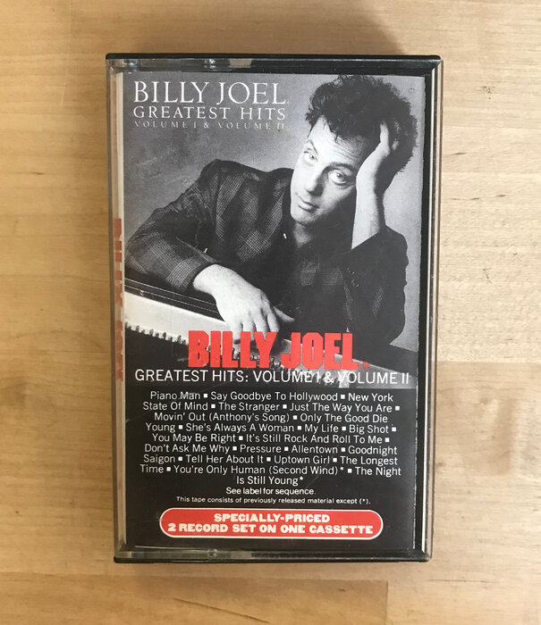 Billy Joel - Greatest Hits Volume 1 & Volume 2 - Cassette (USED)